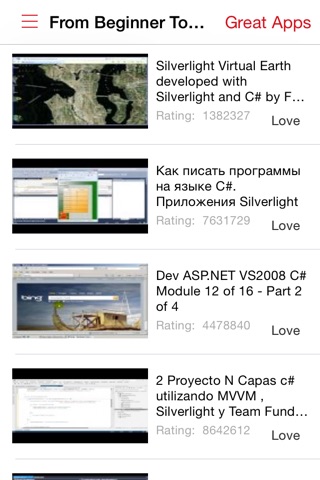 Tutorials Videos For Sliverlight screenshot 2