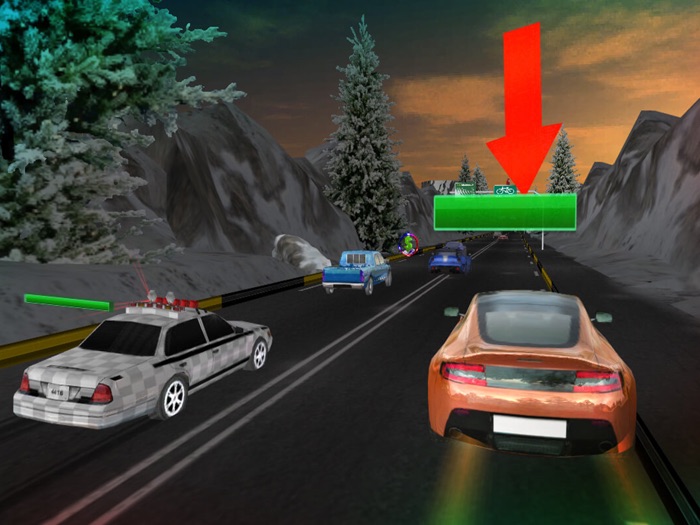 3D Crime Police Chase. Mad City in Crime Car Driving Race Siulator