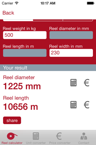 Reel-Calculator screenshot 3