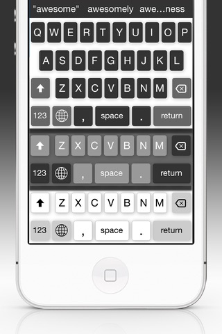 Color Keyboard – with Prediction: Beautiful Custom Keyboard for iOS8 screenshot 4