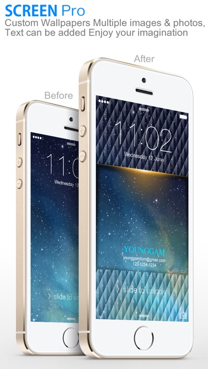 DIY Wallpaper Frames ( SCREEN Pro : for Lock Screen & Home Screen )