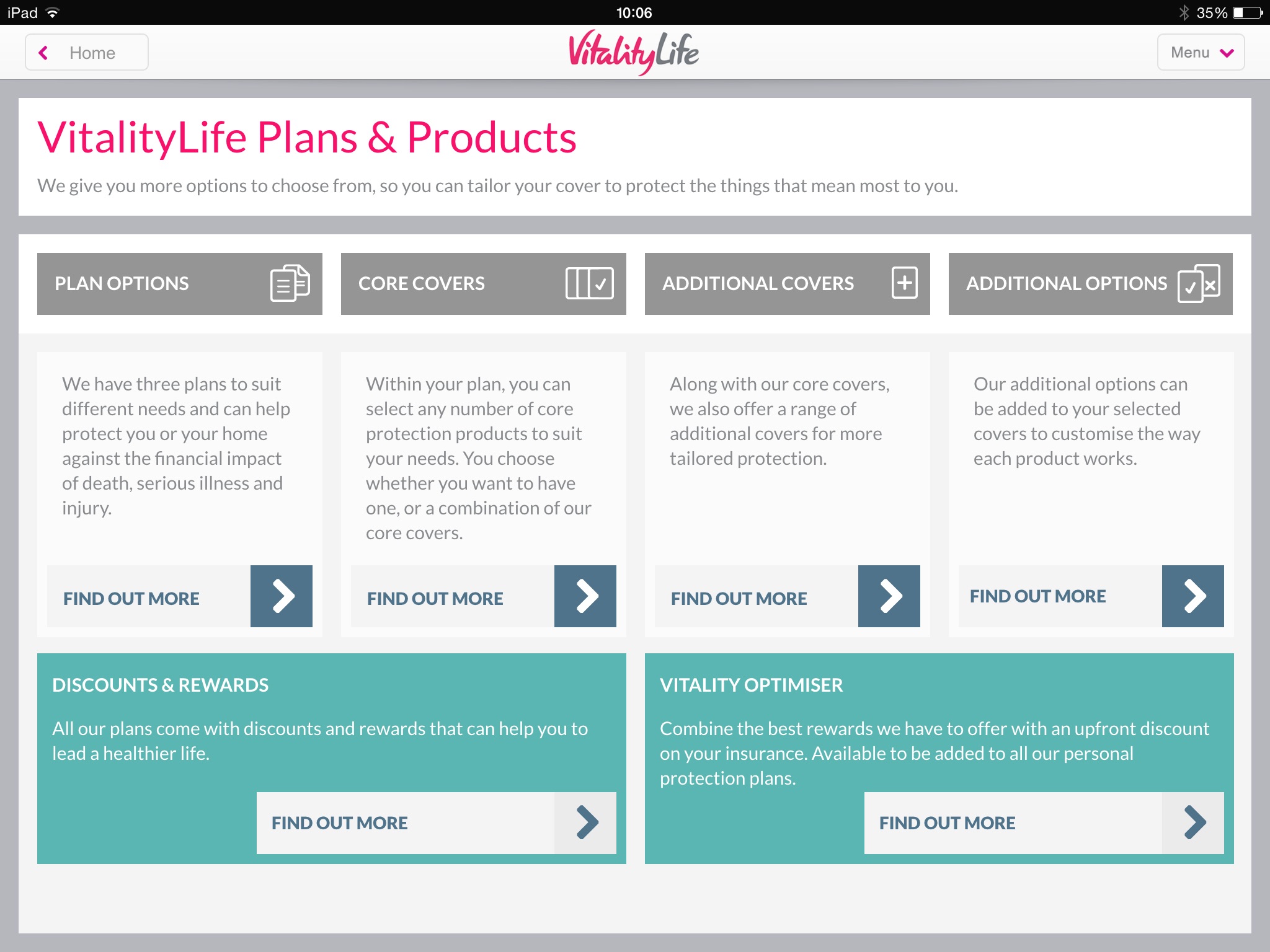 VitalityLife MyPlan screenshot 4