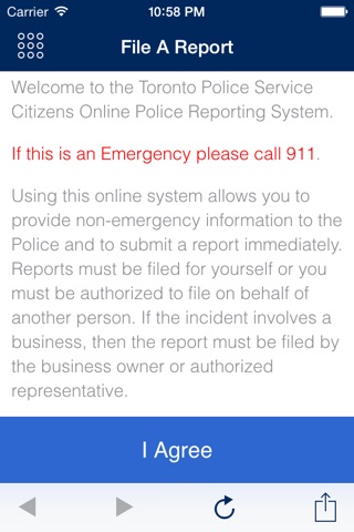 Toronto Police Service Mobile screenshot 2