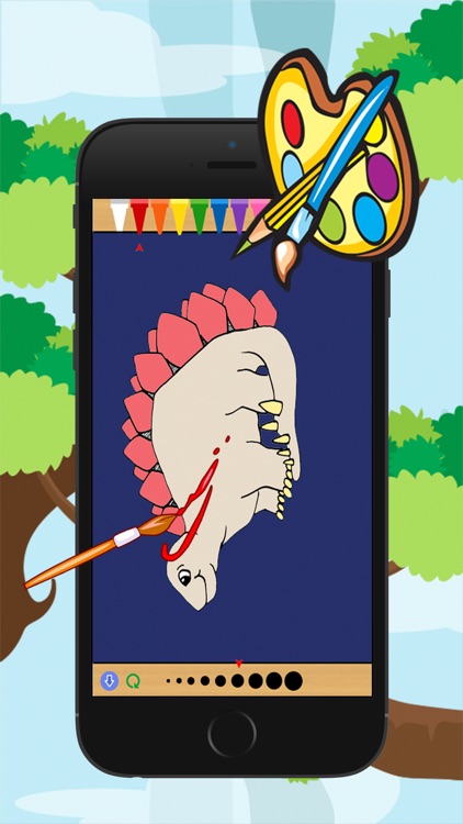 Dinosaur Coloring Book for Kid Games screenshot-3