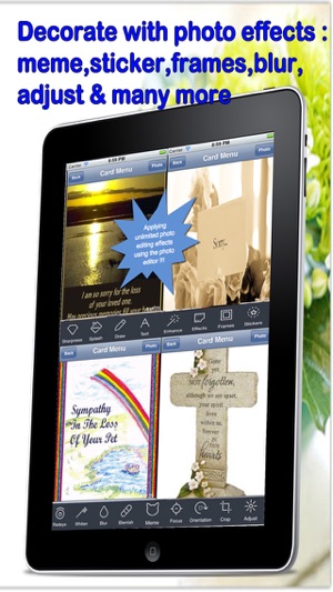Best Condolence Cards with Photo Editor.Customise and send c(圖3)-速報App