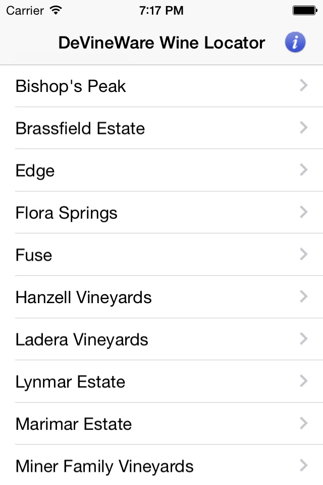 Wine-Locator screenshot 2