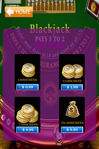 A Top Blackjack 21 Crazy Art - Mega Summer Deluxe Token Deal screenshot 3