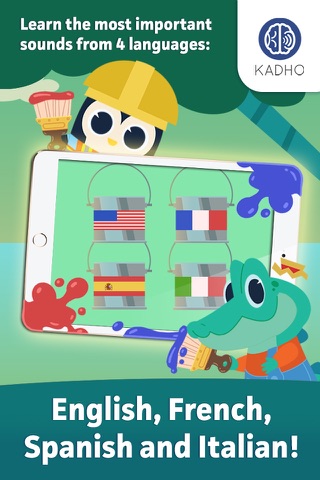 Mochu Builds Treehouses - Language Immersion for Toddlers and Preschoolers screenshot 3