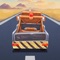 Desert truck-The endless road