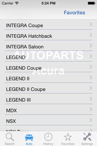 Autoparts for Acura screenshot 3