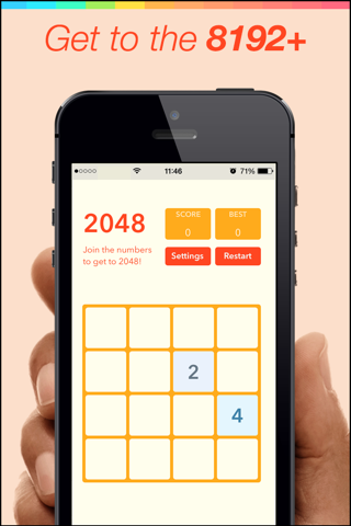 8192 Number Puzzle game screenshot 4
