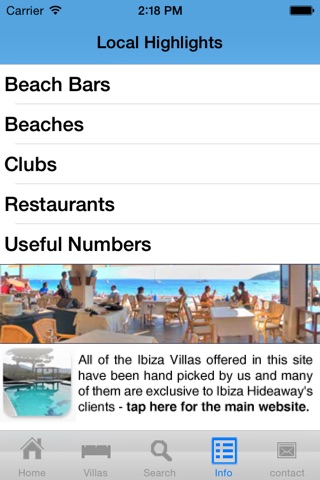 Ibiza Villas screenshot 3