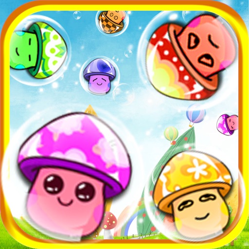 Cute Mushroom POP Blitz iOS App