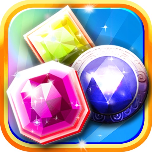 Jewel's Games - diamond match-3 game and kids digger's mania hd free Icon