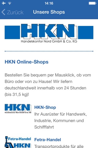 HKN Handelskontor Nord GmbH screenshot 4