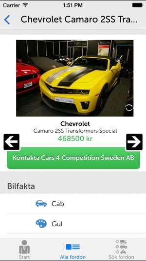 Cars 4 Competition Sweden(圖4)-速報App