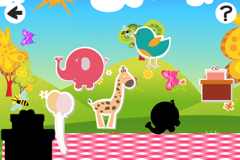 Awesome Babies Animals: Shadow Game to Play and Learn for Children screenshot 3
