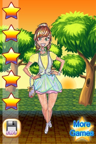 Sweet Christine DressUp screenshot 2