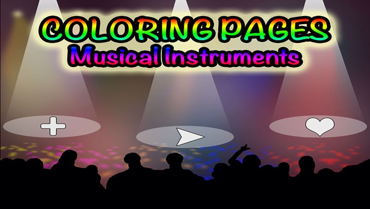 123 Music Coloring - Educational Fun Musical Instruments Coloring Pages Game screenshot-3