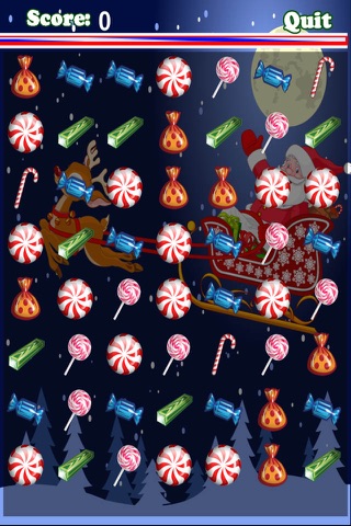 Santa's  Candy Match Mania - Sweet Christmas Connect FREE! screenshot 4