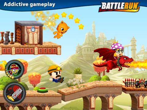 Screenshots of Battle Run for iPad