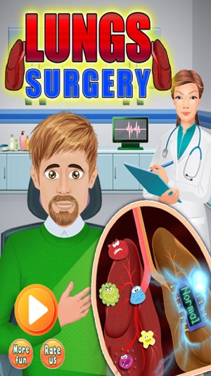 Lung Surgery Doctor - Hospital Game