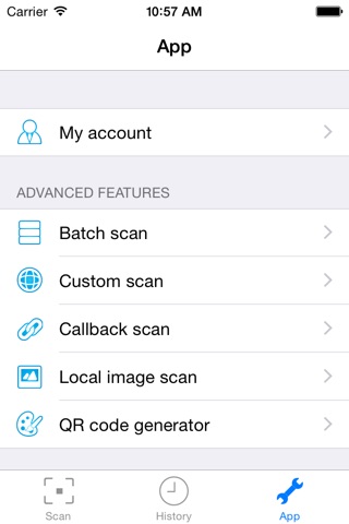 Code Lens - customizable barcode app screenshot 3