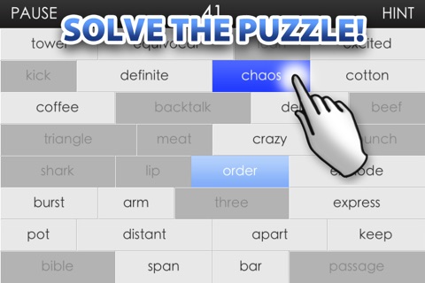 Word Wall - A challenging and fun word association brain game screenshot 4
