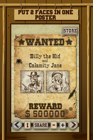 Wild West Wanted Poster Maker Pro - Make Your Own Wild West Outlaw Photo Mug Shots screenshot 2