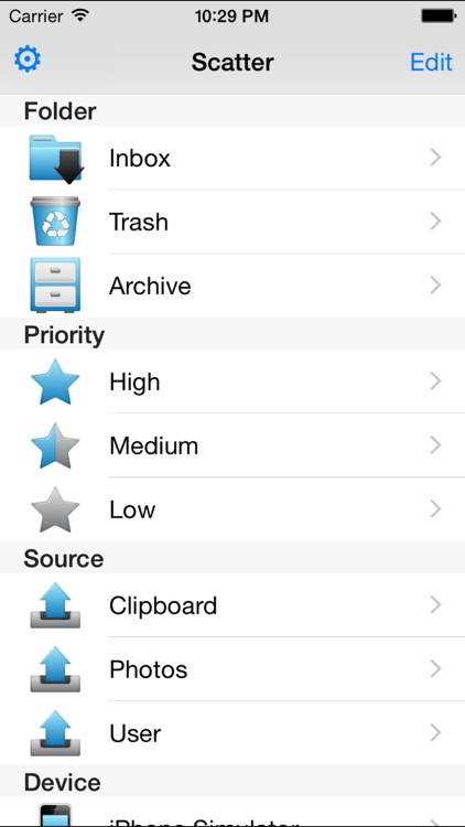 Scatter - Fast Data and File Sync