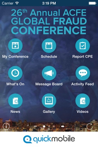 2015 ACFE Fraud Conference screenshot 2