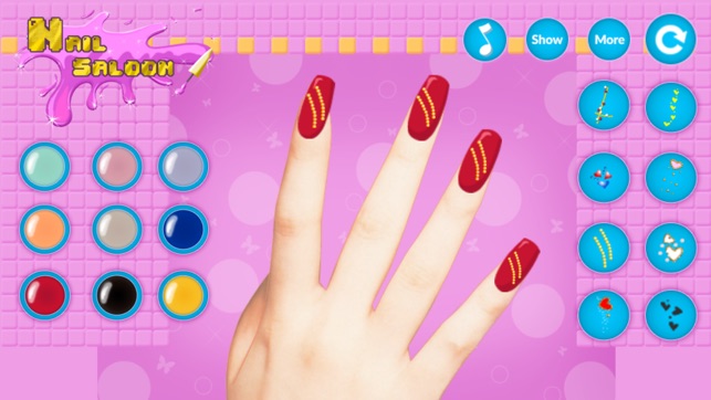 Girl Nail Saloon Game(圖3)-速報App