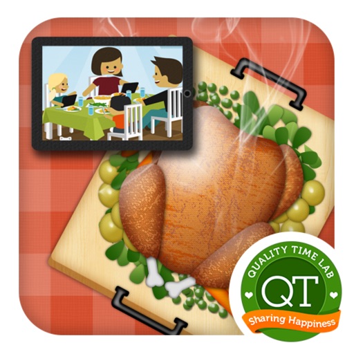 Thanksgiving Time: eat together with family video calls - perfect for long distance families icon