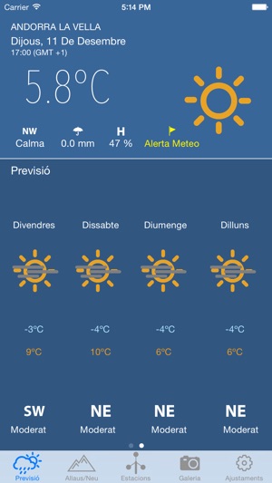 Meteo Andorra(圖2)-速報App