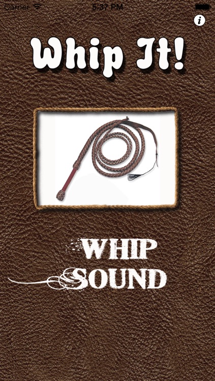 Whip it - Pocket Whip Sounds Pro