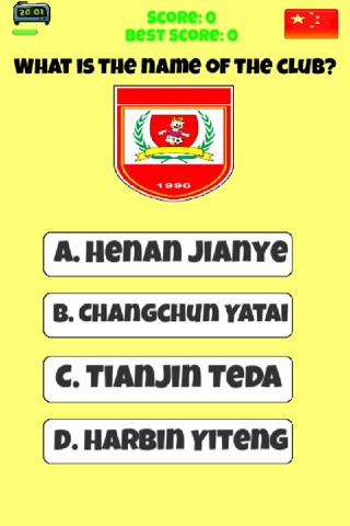 China Football logo quiz screenshot 3