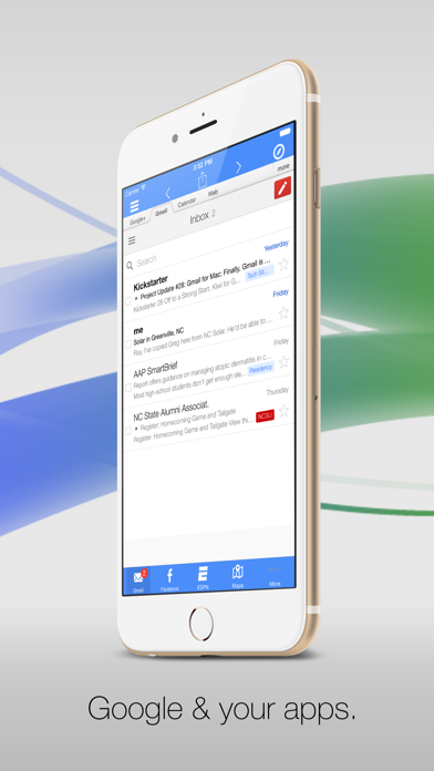 Google Apps Browser - G-Whizz Screenshot 1