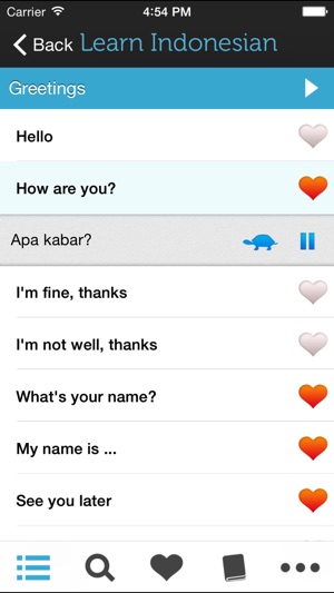 Learn Indonesian HD - Phrasebook for Travel in Indonesia, Ba(圖2)-速報App