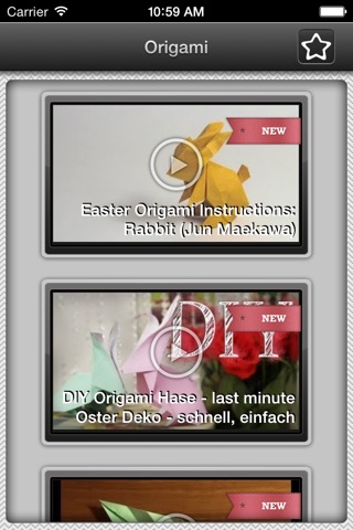 Origami Club - Сatalog of video lessons screenshot 2