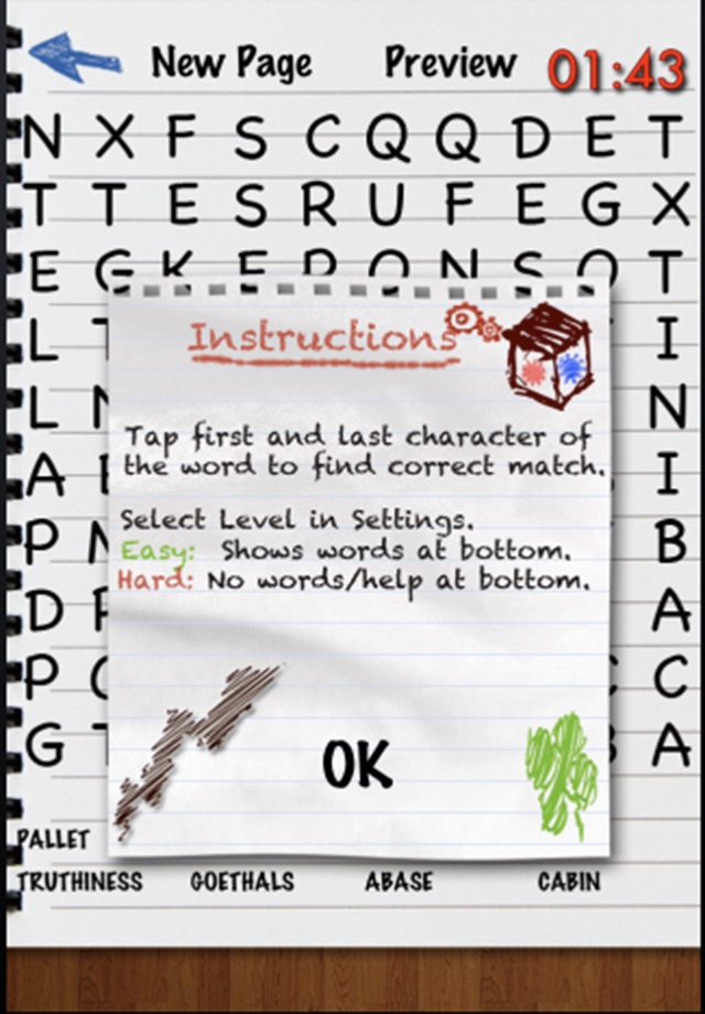 Word Search  -( WordSearch Trivia Puzzle ) screenshot 4