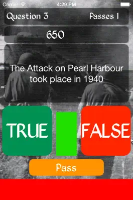 Game screenshot True or False - World War II Battles apk