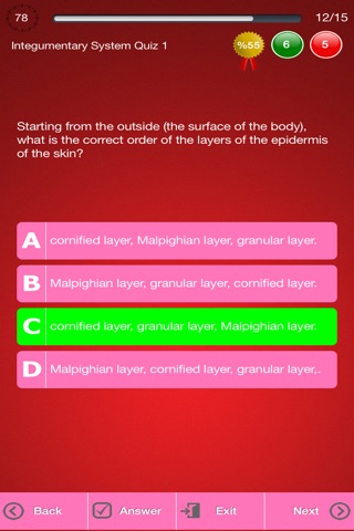 Integumentary System Trivia screenshot 3