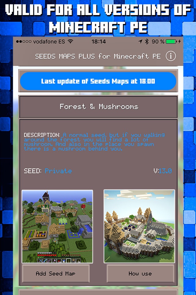 Seeds for Minecraft PE : Free Seeds Pocket Edition screenshot 2