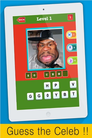 Absolute Guess Who Is that celeb? ~ A photopuzzle quizgame about celebrities name !! screenshot 3