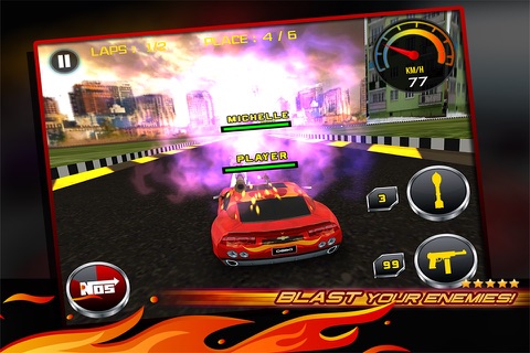 3D Road Rage Rally Deathmatch - Furious GT Rivals screenshot 3