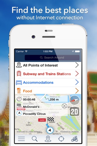 United Kingdom Offline Map + City Guide Navigator, Attractions and Transports screenshot 2