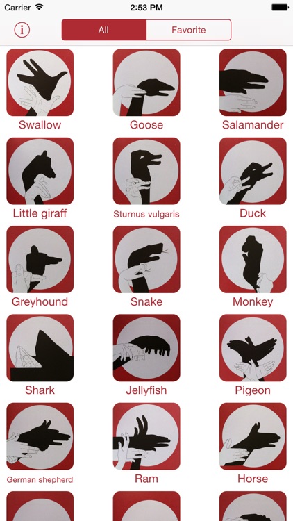 Hand Shadow Guide
