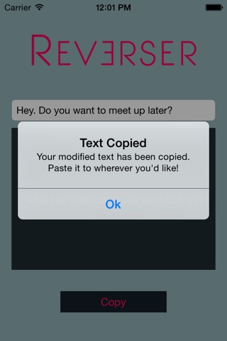 Reverser | Reverse your text screenshot 4