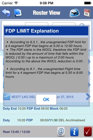 DGCA Flight Log screenshot 2
