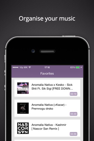 Musiconia - Free Music Streamer and Organizer screenshot 3